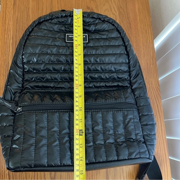 Kendall + Kylie Black Puffer Backpack - Picture 12 of 16